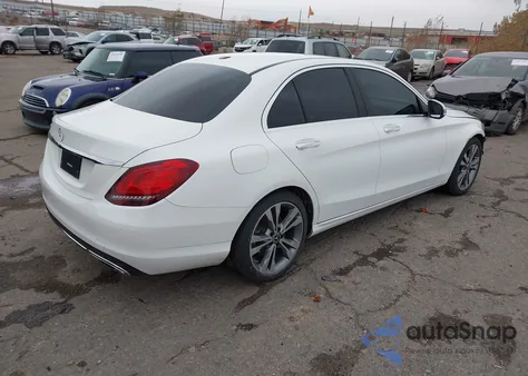 2019 Mercedes-Benz C 300 from USA, damaged, VIN 55SWF8DB5KU296610